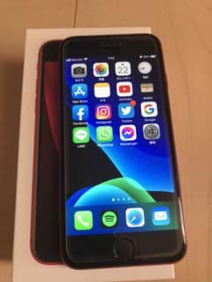 iPhone SE 第2世代 (SE2) レッド 128 GB SIMフリーのサムネイル