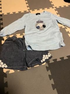 女の子 ポンポネット 130 トップス パンツ ２枚セットのサムネイル