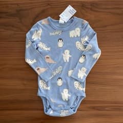 H&m 長袖ロンパース【新品・未使用】のサムネイル