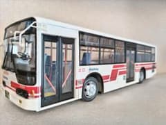 1/32 西日本鉄道バス(三菱ふそうエアロスター)素人組立品 - メルカリ