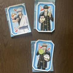銀魂×PUI PUI モルカー トレーディングステッカー 3枚セットのサムネイル