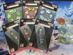 ポケモン 一番くじ 30周年 J賞ラバーコレクション、Ｋ賞メタルチャームセットのサムネイル