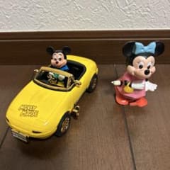 y*m様 増田屋 ミッキーマウスオープンカー ミニーマウス ゼンマイ