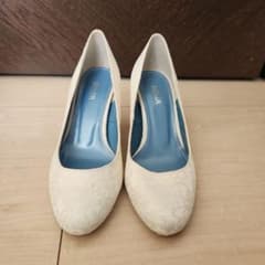BENIRベニル　レース　ブライダルパンプスのサムネイル