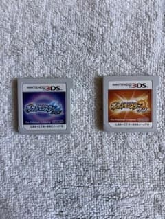 ポケットモンスター サン ムーン 3DS ソフト 2本セット 動作確認済みのサムネイル