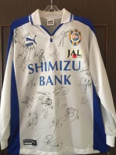 清水エスパルス　クラブ支給　サッカーユニフォーム　サイン入り 清水エスパルス クラブ支給 サッカーユニフォーム サイン入り - メルカリ
