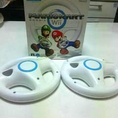 wii  マリオカート ハンドル  2個のサムネイル