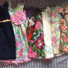 8点 まとめ売り 90-100cm 女の子ワンピースのサムネイル