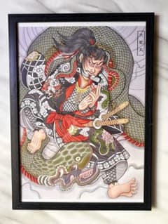 大蛇丸 刺青画 タトゥーアートのサムネイル