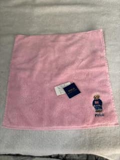 POLO RALPH LAUREN ポロベア タオルハンカチ ピンクのサムネイル