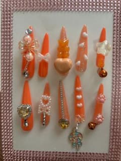 ネイルチップ　付け爪　キッズ子供ギャルのサムネイル