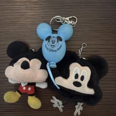 ミッキーマウス キーホルダーセットのサムネイル