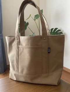 帆布トートバッグ　大きめ　ハンドメイドのサムネイル