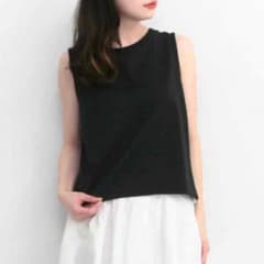 KBF+ バックシフォントップス（BLACK ×OFF）のサムネイル