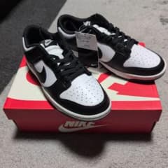 Nike Dunk Low Retro 9.5 ホワイト/ブラックのサムネイル