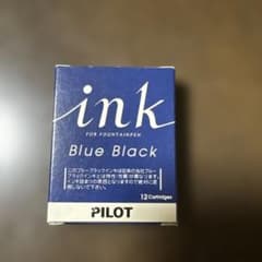 PILOT 万年筆用ブルーブラックインク 12本のサムネイル