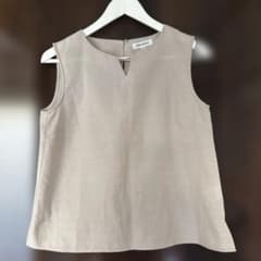 NATURAL BEAUTY BASIC ノースリーブ M ベージュのサムネイル