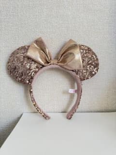 東京ディズニーリゾート ミニー スパンコール カチューシャ ローズゴールドのサムネイル
