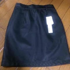 ありんこ様専用ヘザー レザータイトスカートのサムネイル