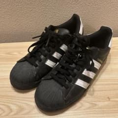 adidas SUPERSTAR ブラック/ホワイトのサムネイル