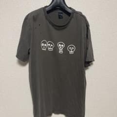 NUMBER (N)INE スカルプリント ダメージ加工 Tシャツサイズ3 - メルカリ