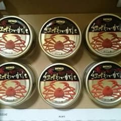 紅ずわいがに② ほぐし身 カニ缶×6缶のサムネイル