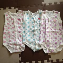 肌着 ロンパース 80のサムネイル