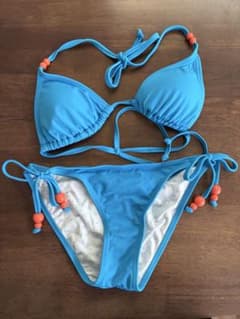 ROXY ビキニ 水着 ブルー Mサイズのサムネイル