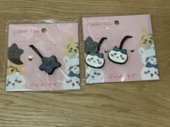 ハチワレ　黒い星　ジッパータブのサムネイル