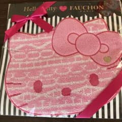 ハローキティ　ハンドタオル　プチタオル　FAUCHONコラボのサムネイル