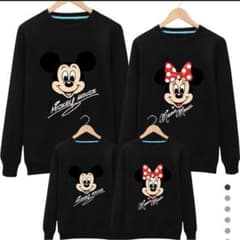 裏起毛ディズニートレーナー　ペアセット価格！おそろコーデ★のサムネイル