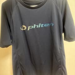 ファイテン　Tシャツ　青銀グラデーションラメのサムネイル