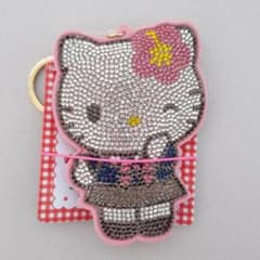ハローキティ ラインストーンデコキーホルダーのサムネイル