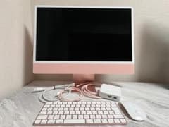 iMac 24インチ M1 8コアGPU 8GB 256GB ピンク たのメル便 iMac 24インチ M1 8コアGPU 8GB 256GB ピンク たのメル便 - メルカリ