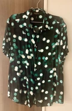 極美品】エンポリオ・アルマーニ ボケプリント スリムフィットシャツ XXL 極美品】エンポリオ・アルマーニ ボケプリント スリムフィットシャツ