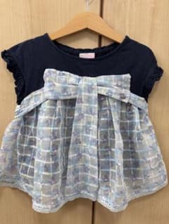 mezzo piano メゾピアノ 半袖Tシャツ 120cmのサムネイル