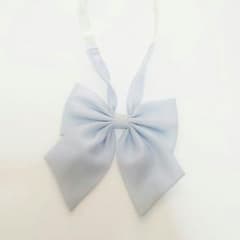 制服 リボン 水色のサムネイル
