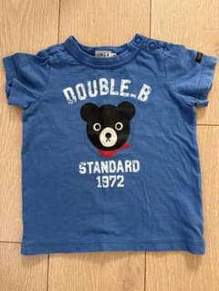 DOUBLE.B クマプリント Tシャツ 80cmのサムネイル