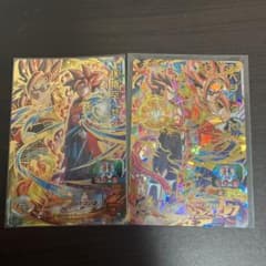 ドラゴンボールヒーローズ　ベジータゼノ:ゼノ　孫悟空：ゼノのサムネイル