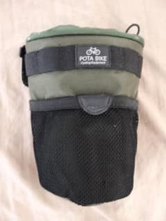 POTA BIKE(ポタバイク) ハンドルステムポーチ2 (オリーブ) 中古品のサムネイル