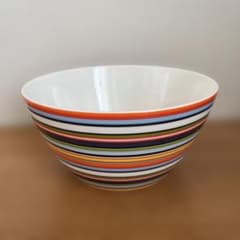 イッタラ　iittala ボウル オレンジマルチストライプのサムネイル