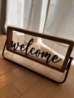 インテリア　【welcomeボード】のサムネイル