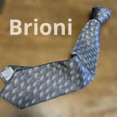 Brioni（ブリオーニ）イタリア製ハンドメイド・シルクネクタイ