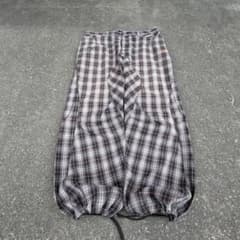 極希少00s OAKLEY check pants y2k テック系 人気色 - メルカリ