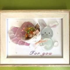 シーグラスアート♥︎292 うさぎ（For you） - メルカリ