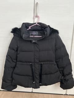 RUIRUE BOUTIQUE ブラックダウンジャケットのサムネイル