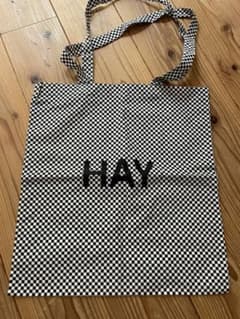 HAY レア柄 チェック柄 ヘイ トートバッグのサムネイル