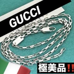 極美品‼️GUCCI ヘキサゴンペンダント GUCCI（グッチ） ネックレス バンブー バー ペンダント メンズ 272644