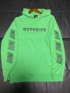 HERESIES スケートボード パーカー グリーンのサムネイル