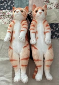 猫 ぬいぐるみ型 リュックサック 2個セットのサムネイル